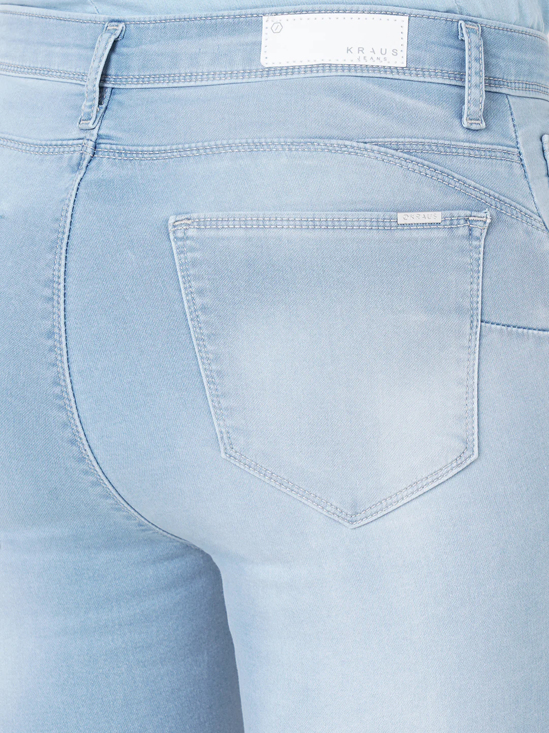 Women Mid-Rise Push Up Super Skinny Jeans - Image 6