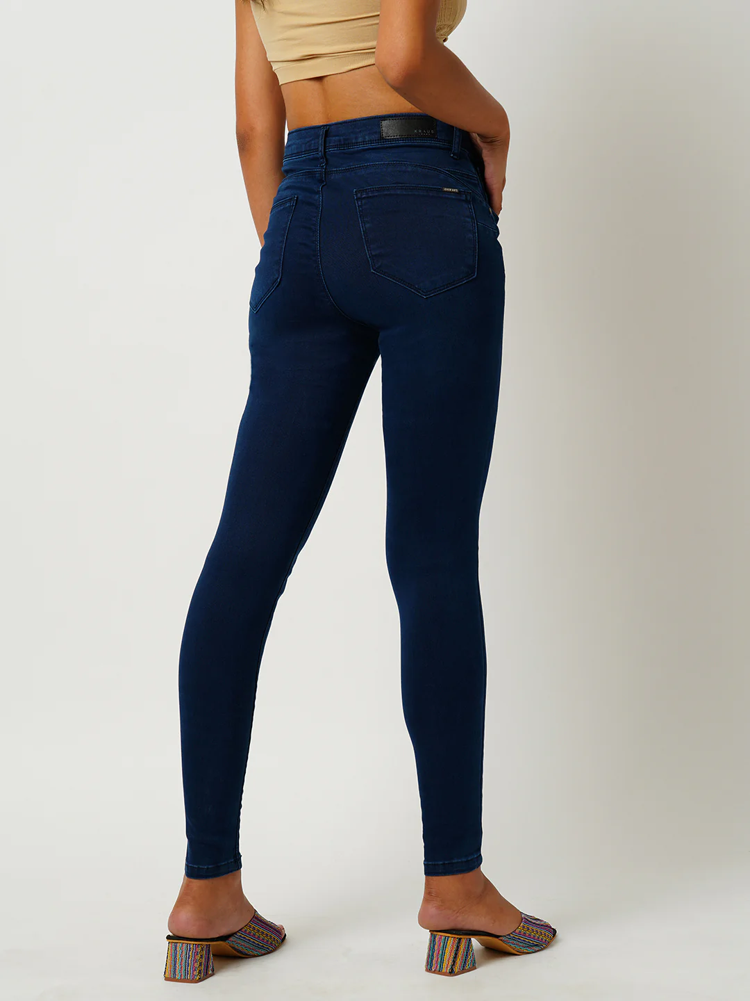 Women Mid-Rise Sculpt Fit Jeans - Image 3