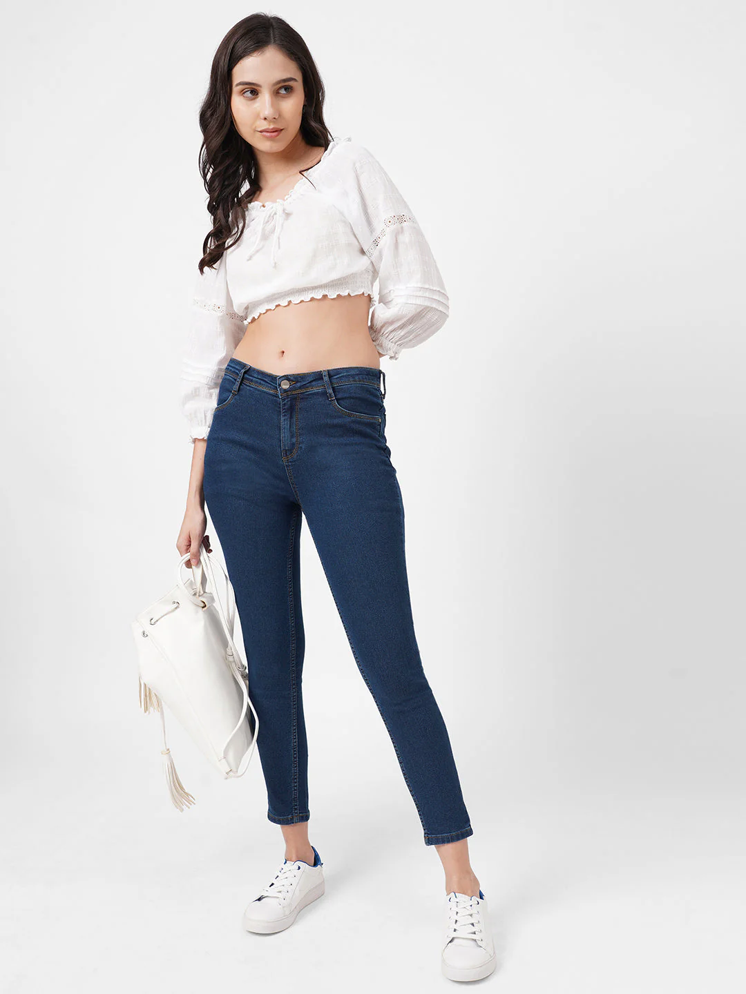 Women Mid-Rise Skinny Jeans - Image 4