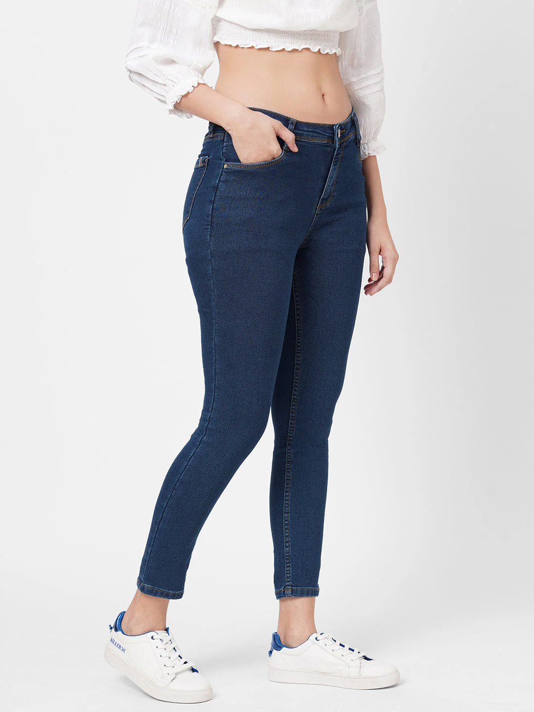 Women Mid-Rise Skinny Jeans - Image 5