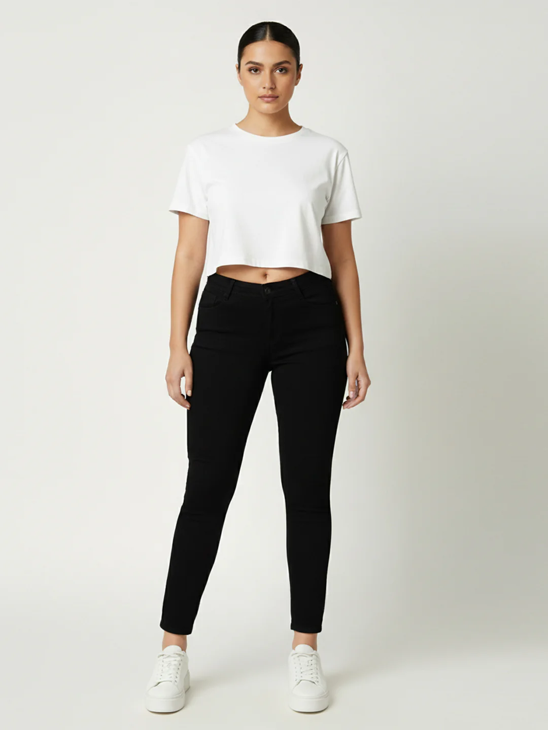 Women Mid-Rise Skinny Jeans - Image 5
