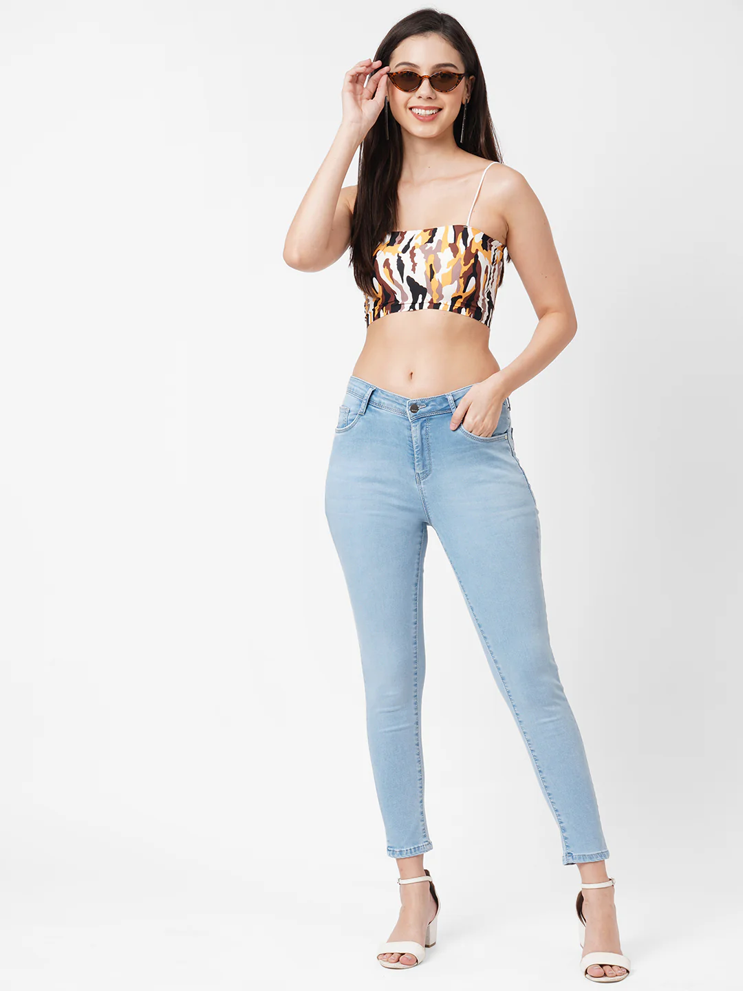 Women Mid-Rise Skinny Jeans - Image 2