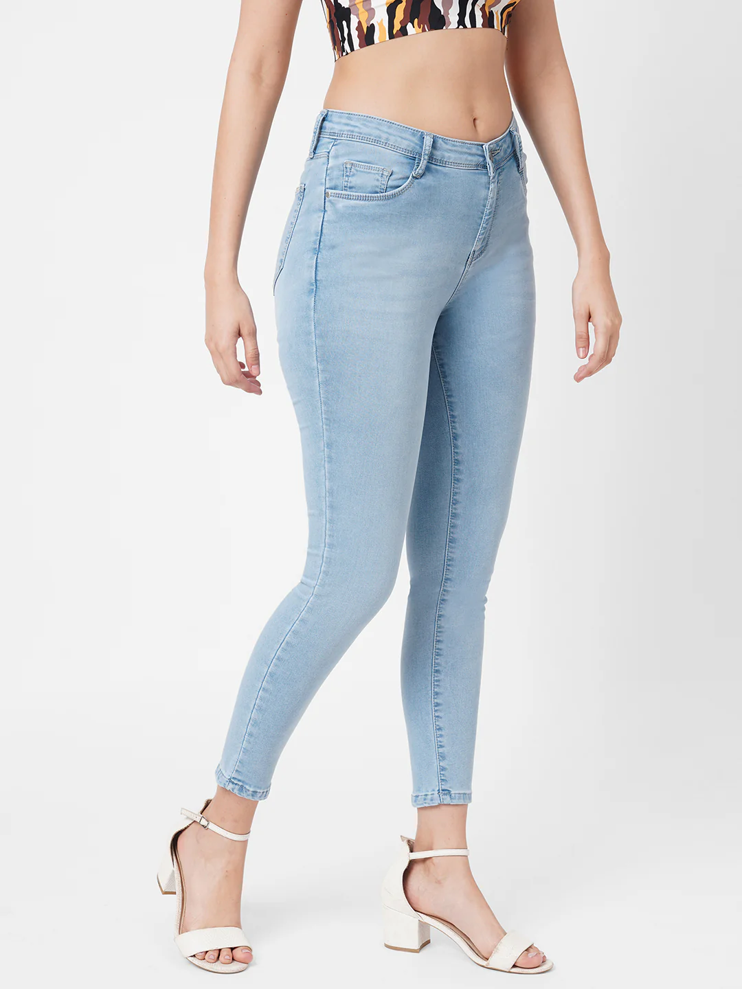 Women Mid-Rise Skinny Jeans - Image 5