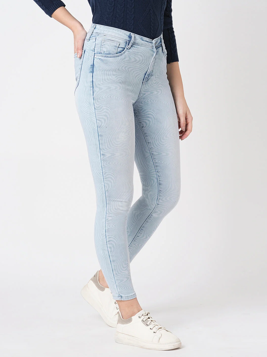 Women Mid-Rise Skinny Jeans - Image 5