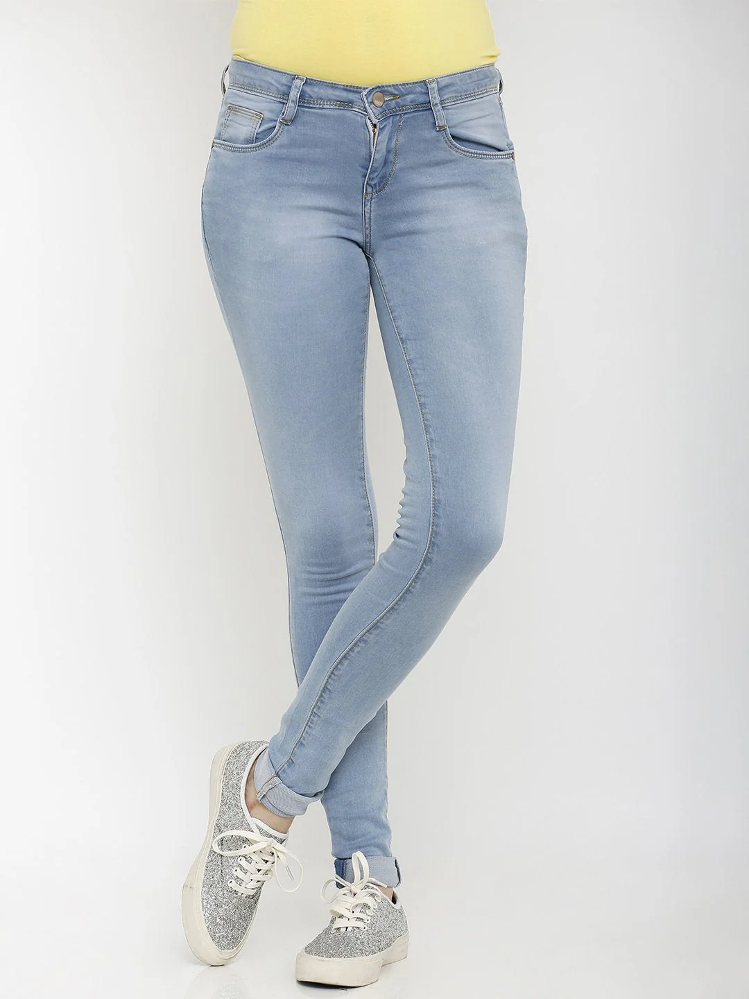Women Mid-Rise Skinny Jeans - Image 2