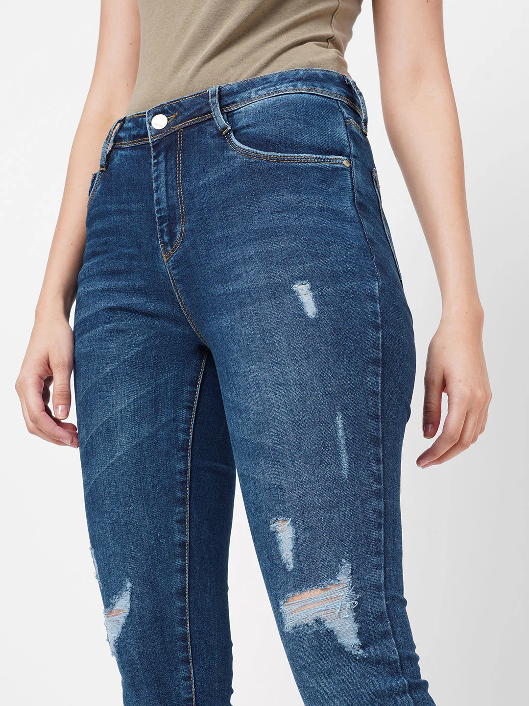 Women Mid-Rise Skinny Jeans - Image 5