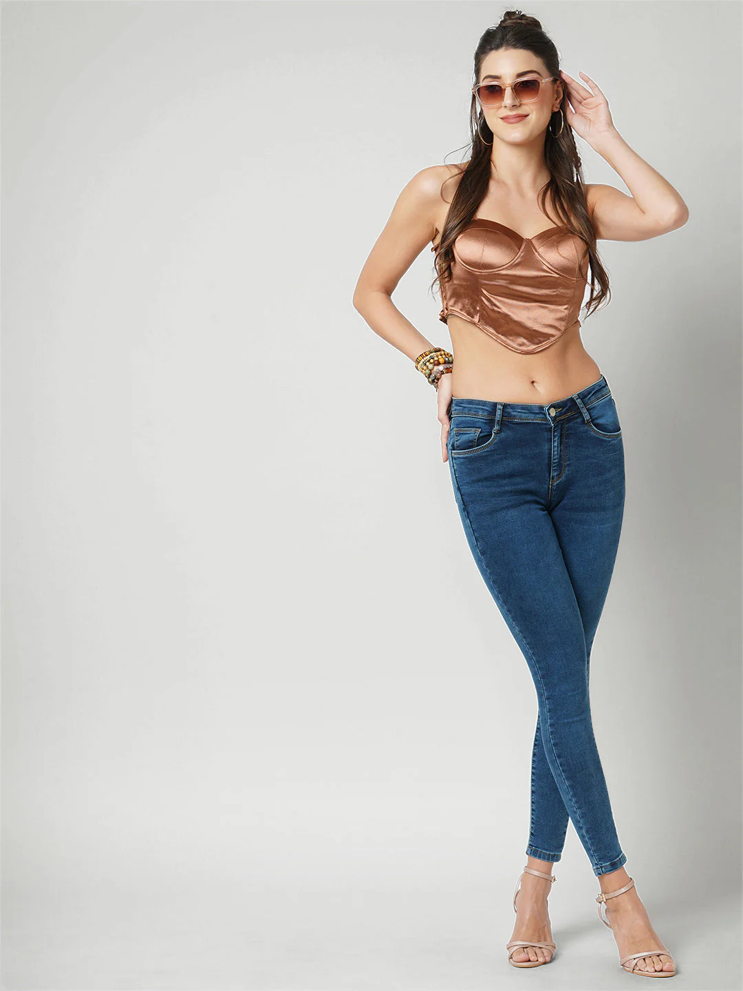 Women Mid-Rise Skinny Jeans - Image 4