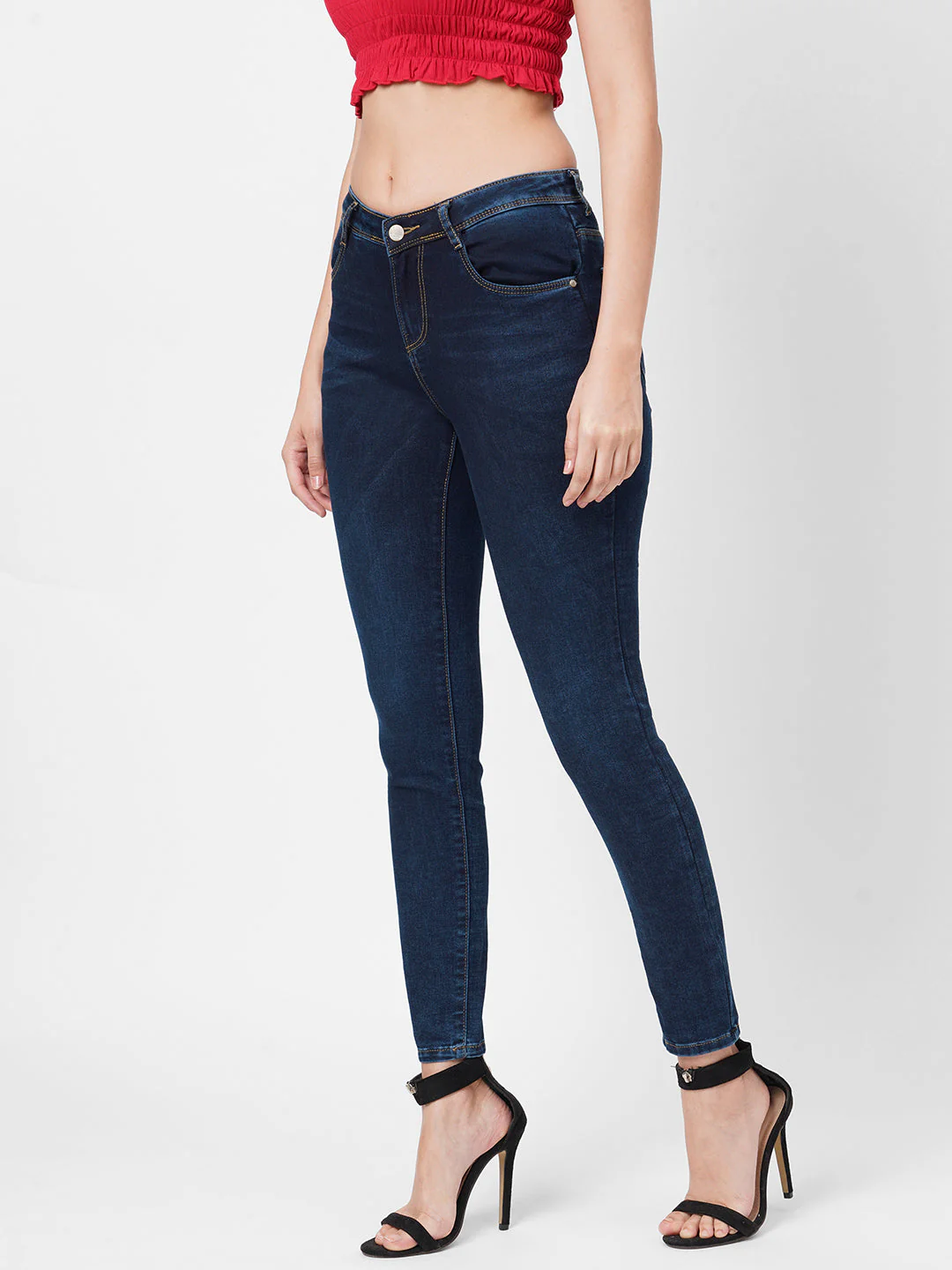 Women Mid-Rise Skinny Jeans - Image 5