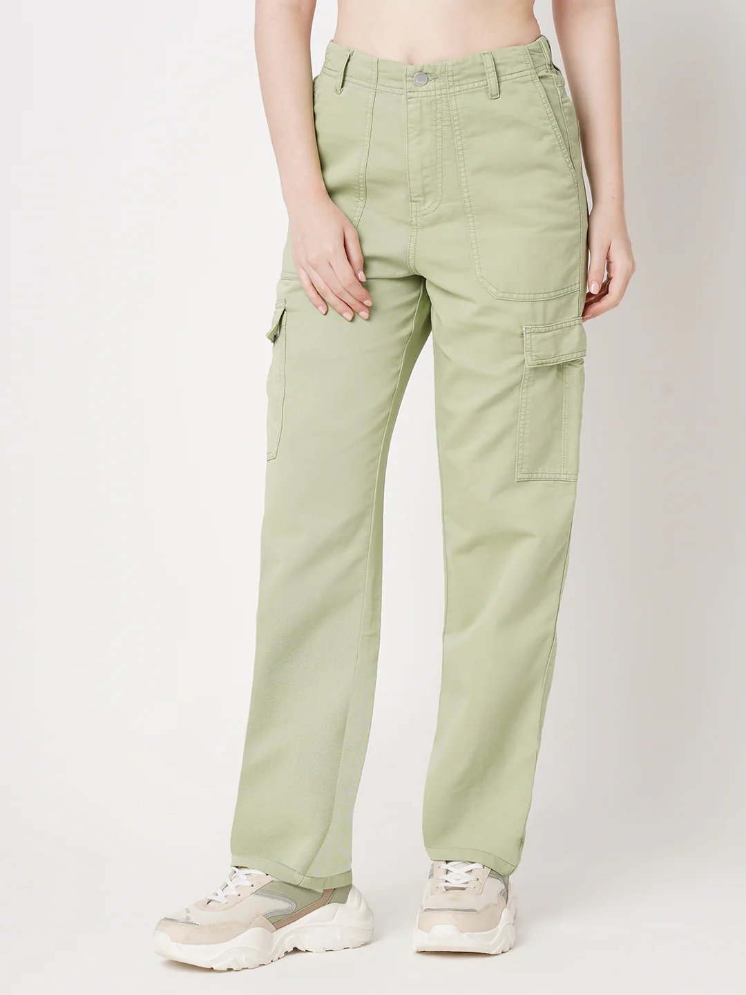 Women Mint Cargo - Image 2
