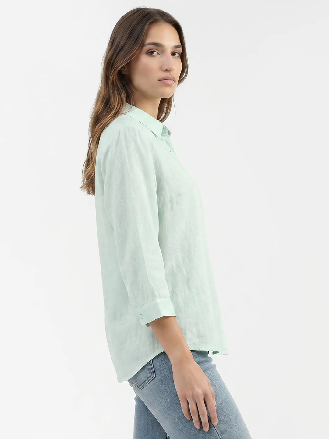 Women Mint Shirt - Image 5