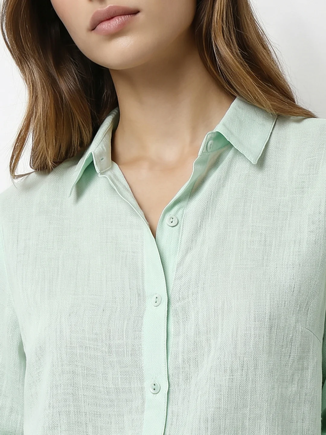 Women Mint Shirt - Image 6