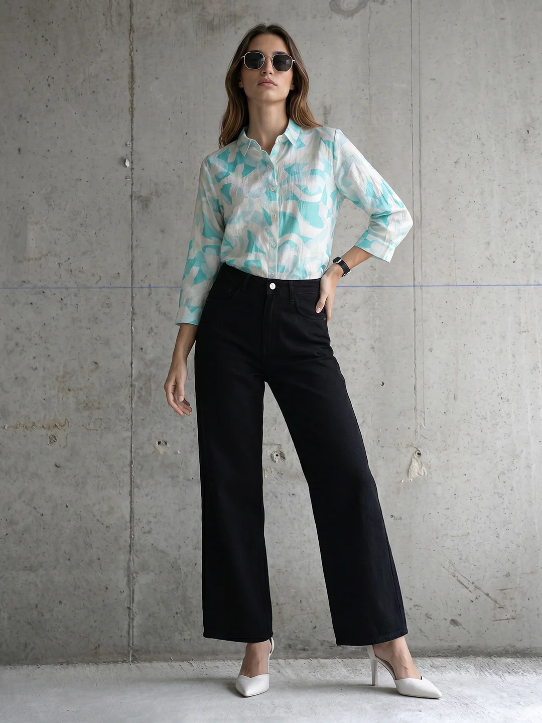 Women Multi Slim Shirt