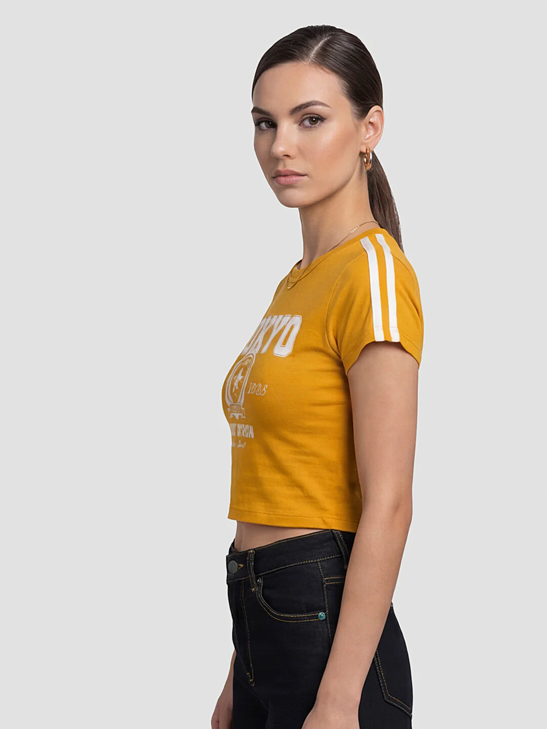 Women Mustard Genz Tees - Image 5