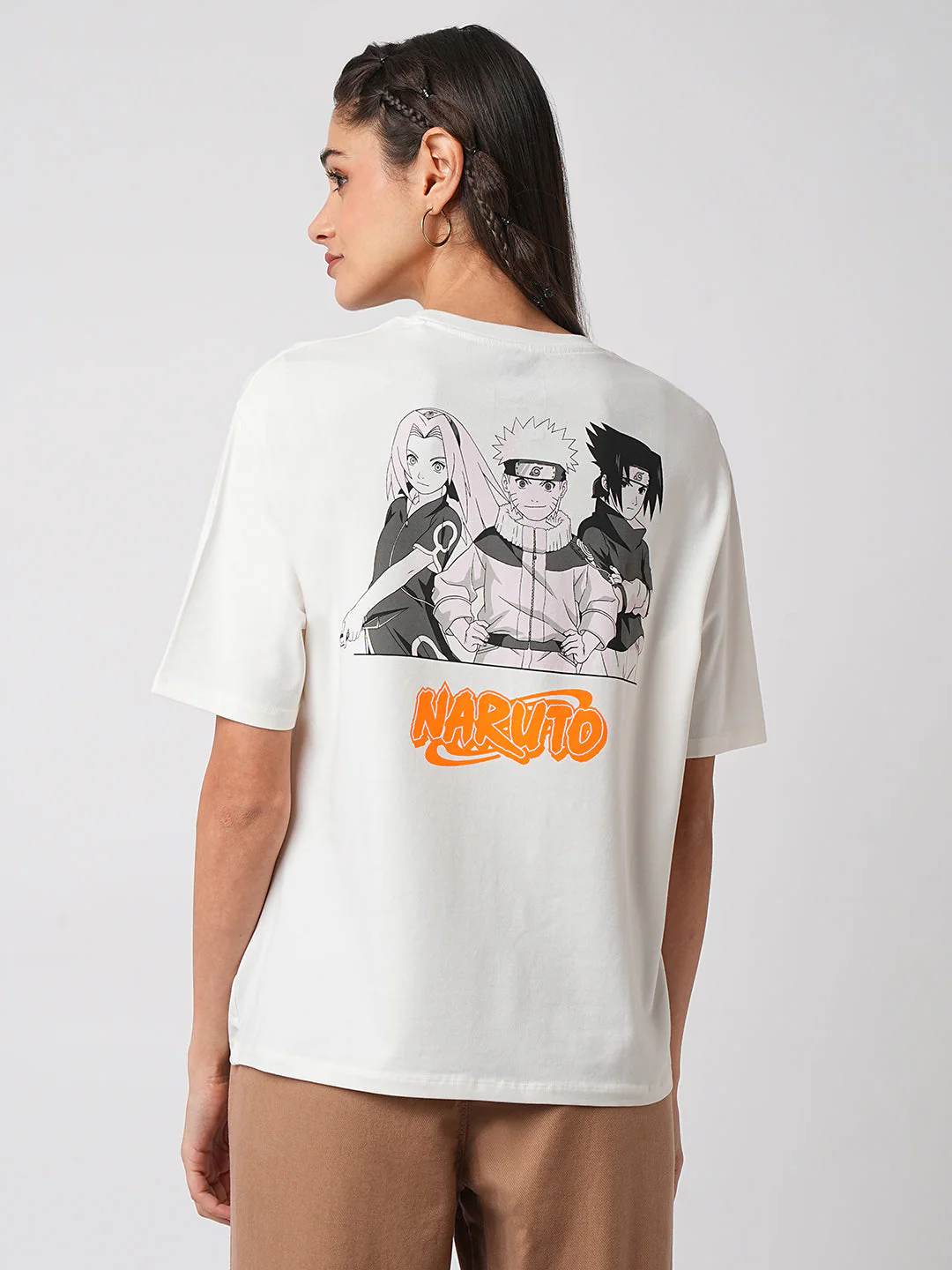 Women Naruto Boxy Graphic Tees - Image 3