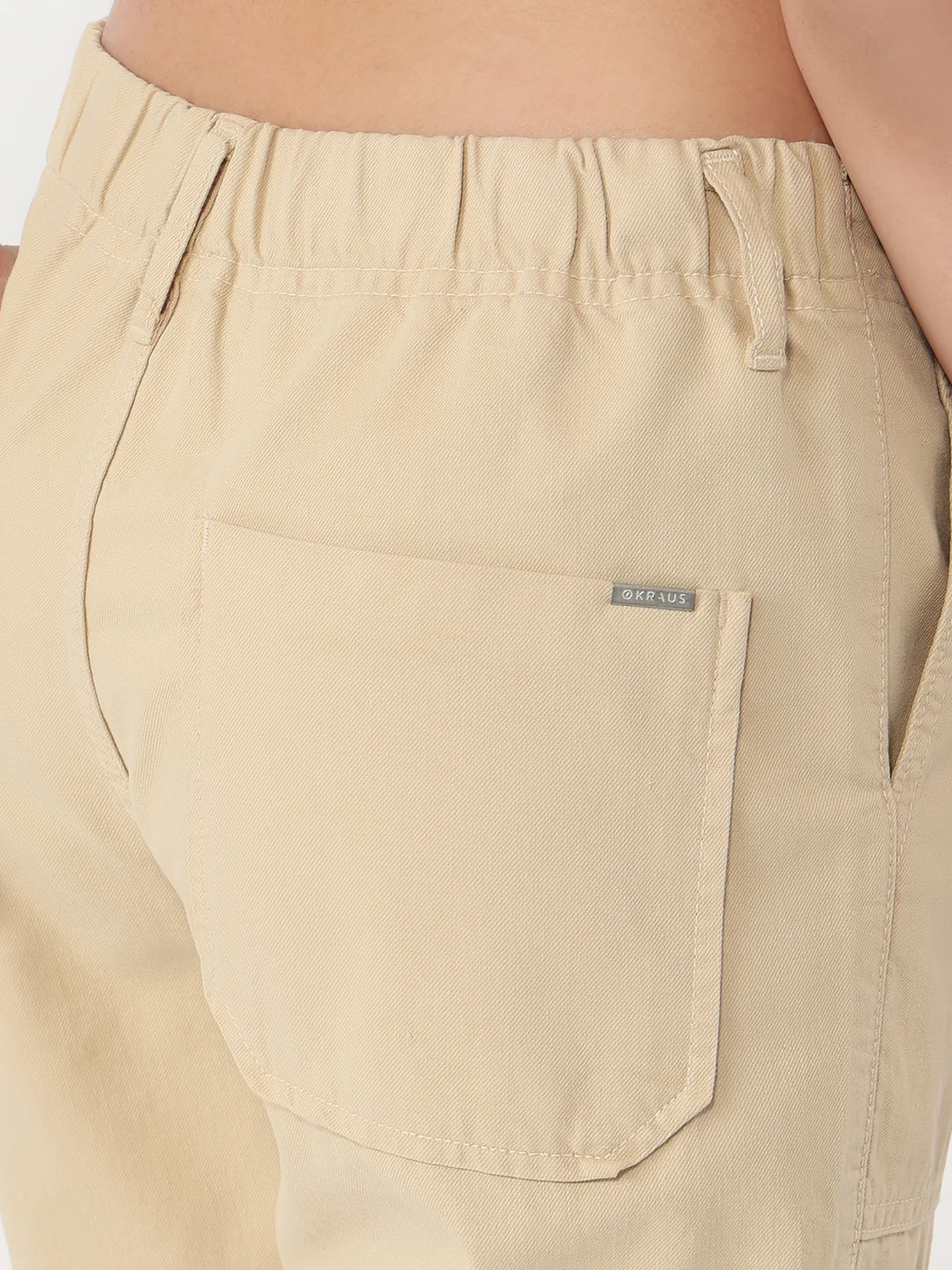 Women Oatmilk Mid-Rise Cargo - Image 6