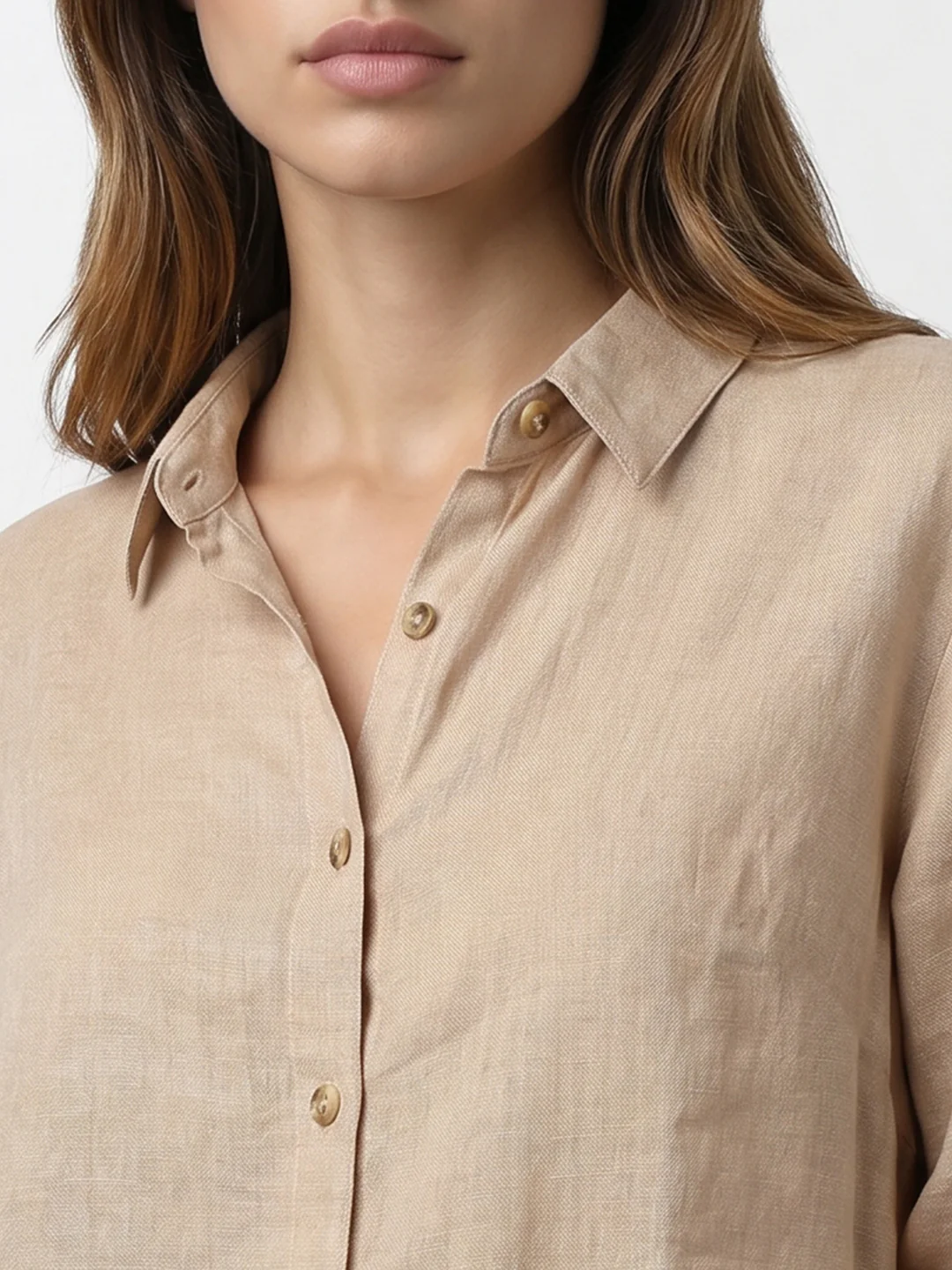 Women Oatmilk Shirt - Image 6
