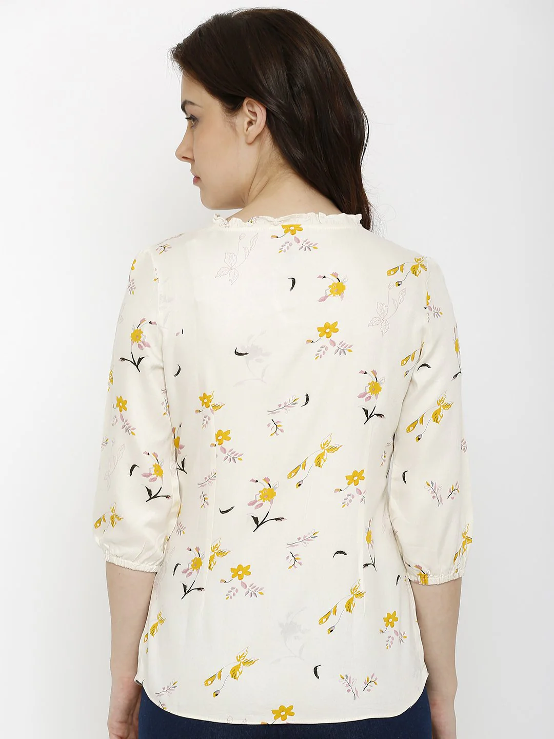 Women Off White Top - Image 3