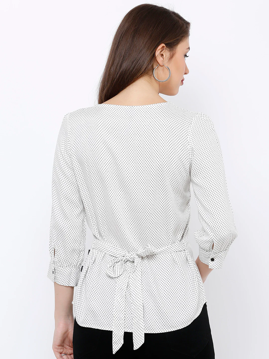 Women Off White Top - Image 3