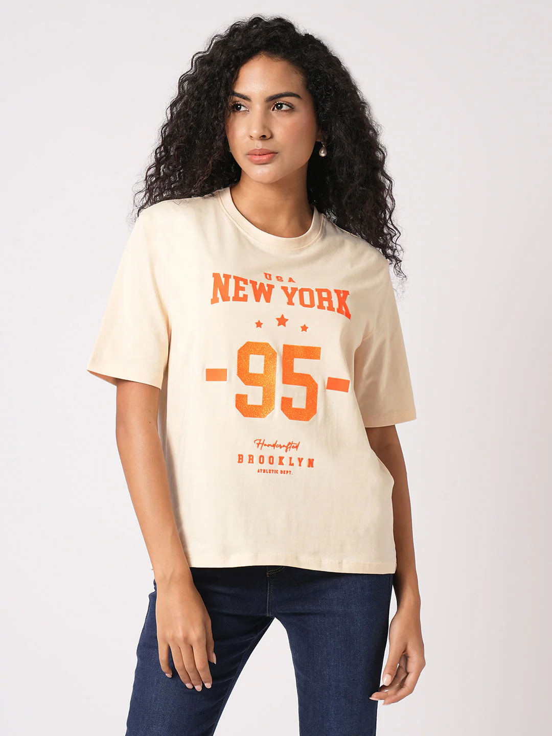 Women Oversized Graphic Tees - Image 2