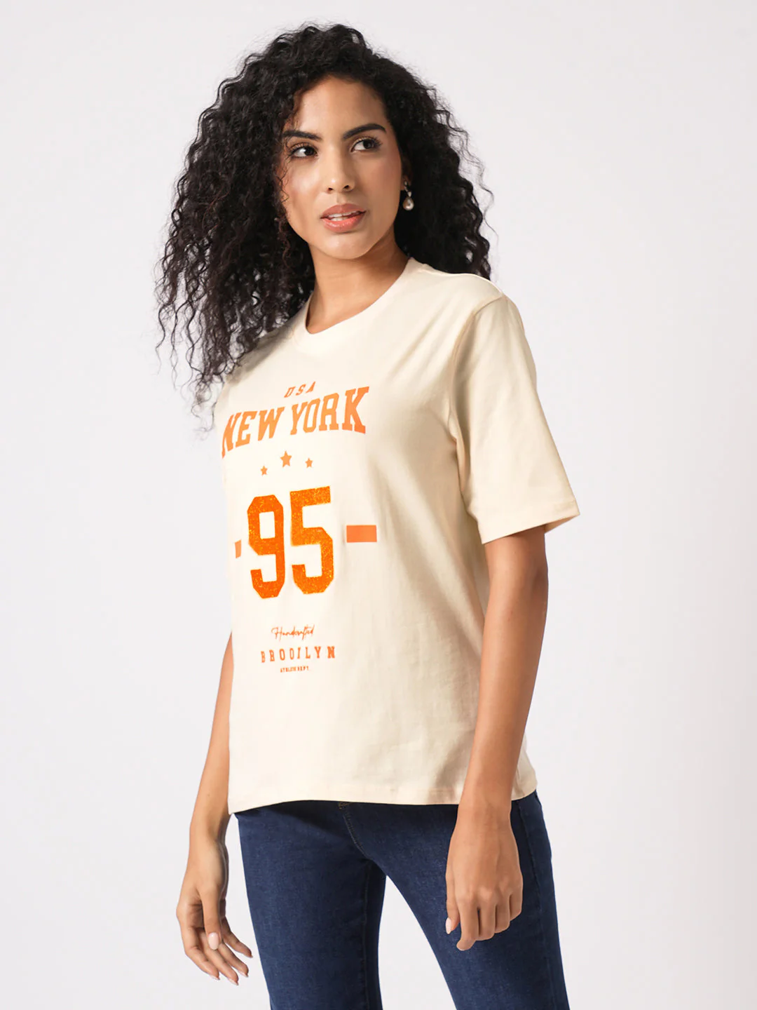 Women Oversized Graphic Tees - Image 5