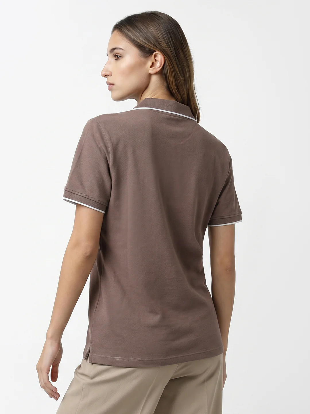 Women Oyester Polo T-Shirt - Image 3