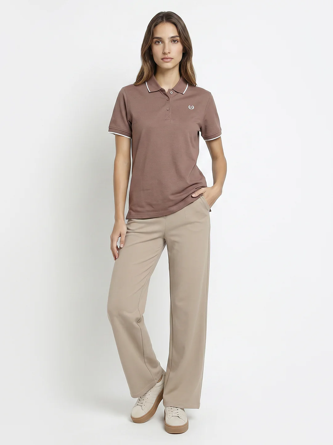 Women Oyester Polo T-Shirt - Image 4
