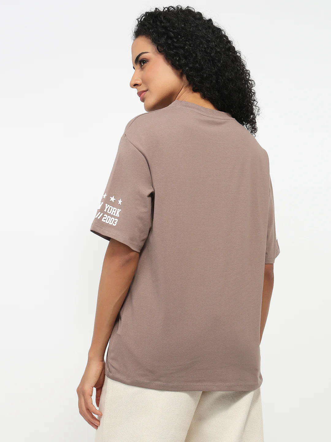 Women Oyster Oversized T-Shirt - Image 3