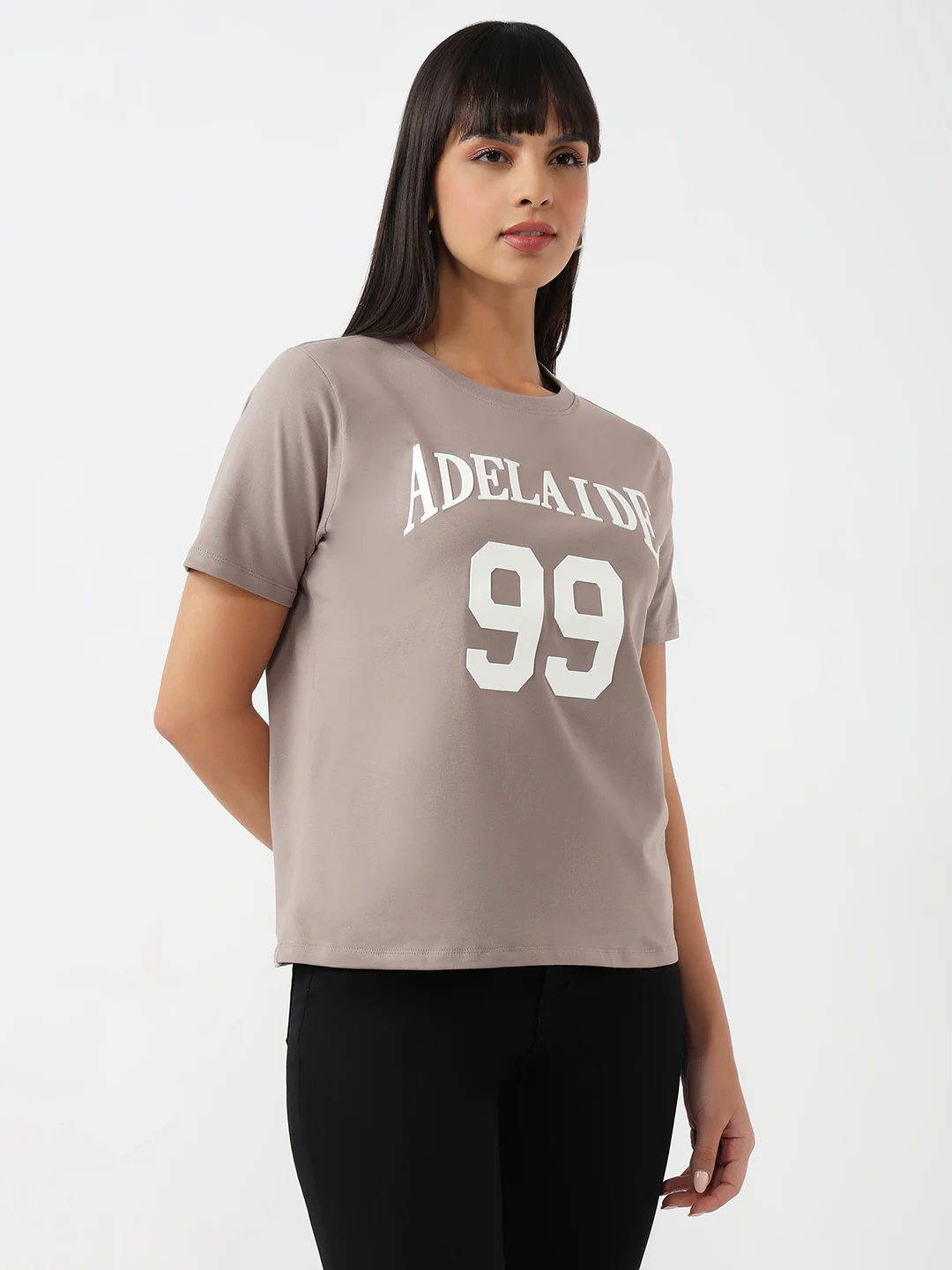 Women Oyster Slim Boxy T-Shirt - Image 5