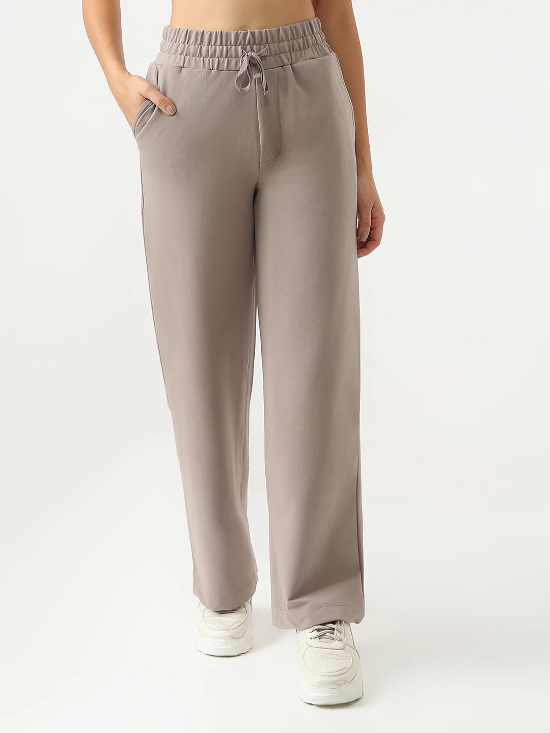 Women Oyster Wide Leg Trousers - Image 2