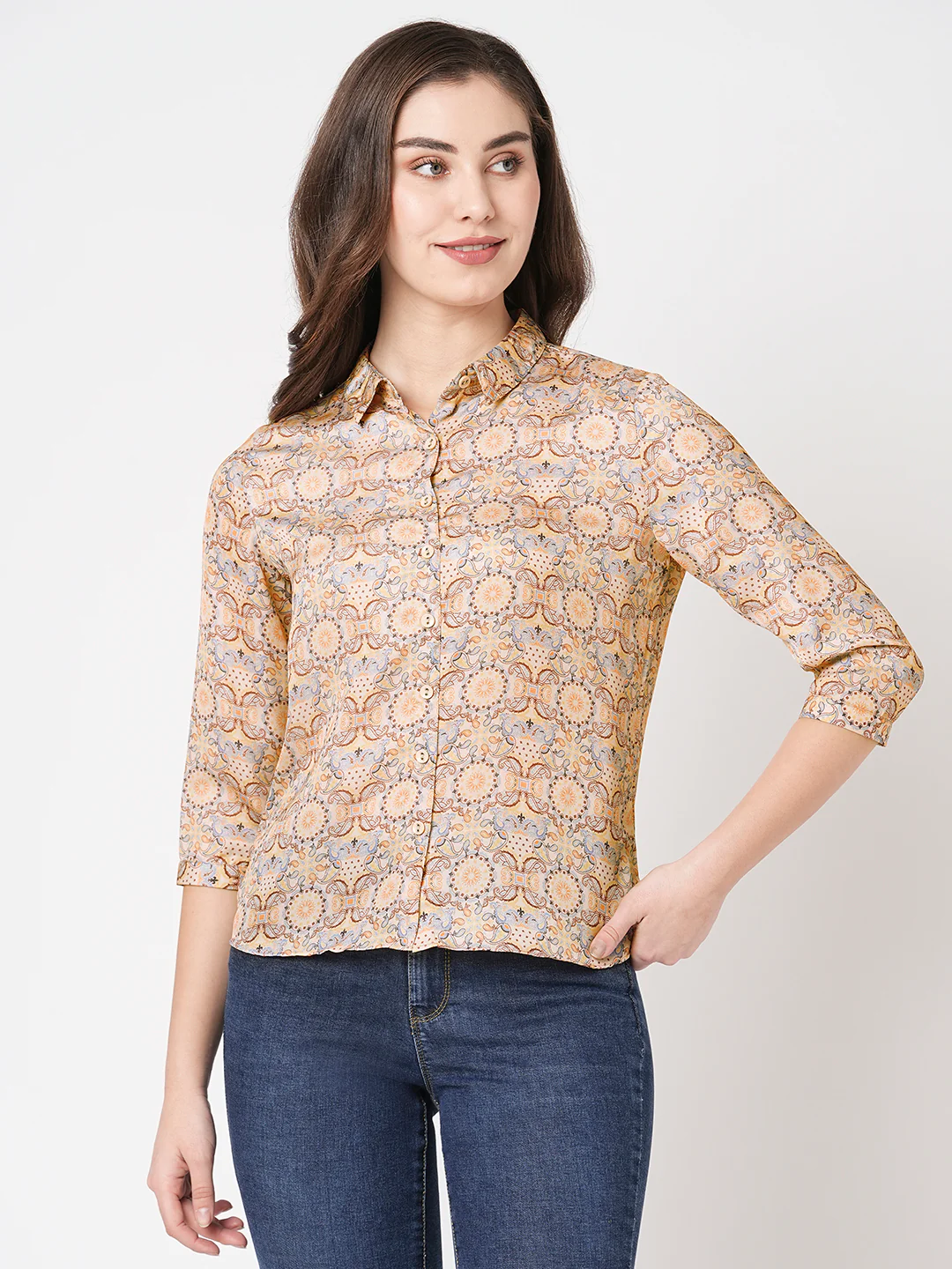 Women Paisley Print Shirt - Image 2