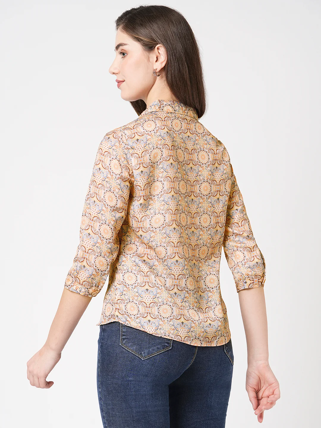 Women Paisley Print Shirt - Image 3