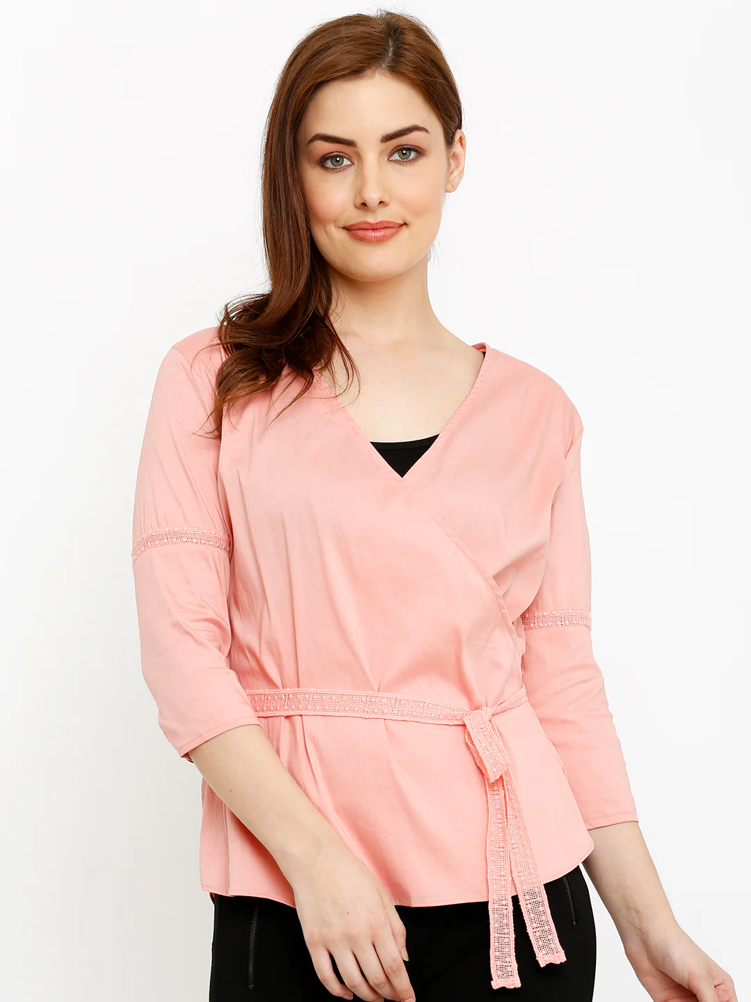 Women Peach Top - Image 2