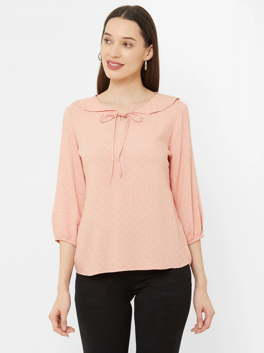 Women Peach Tops - Image 2
