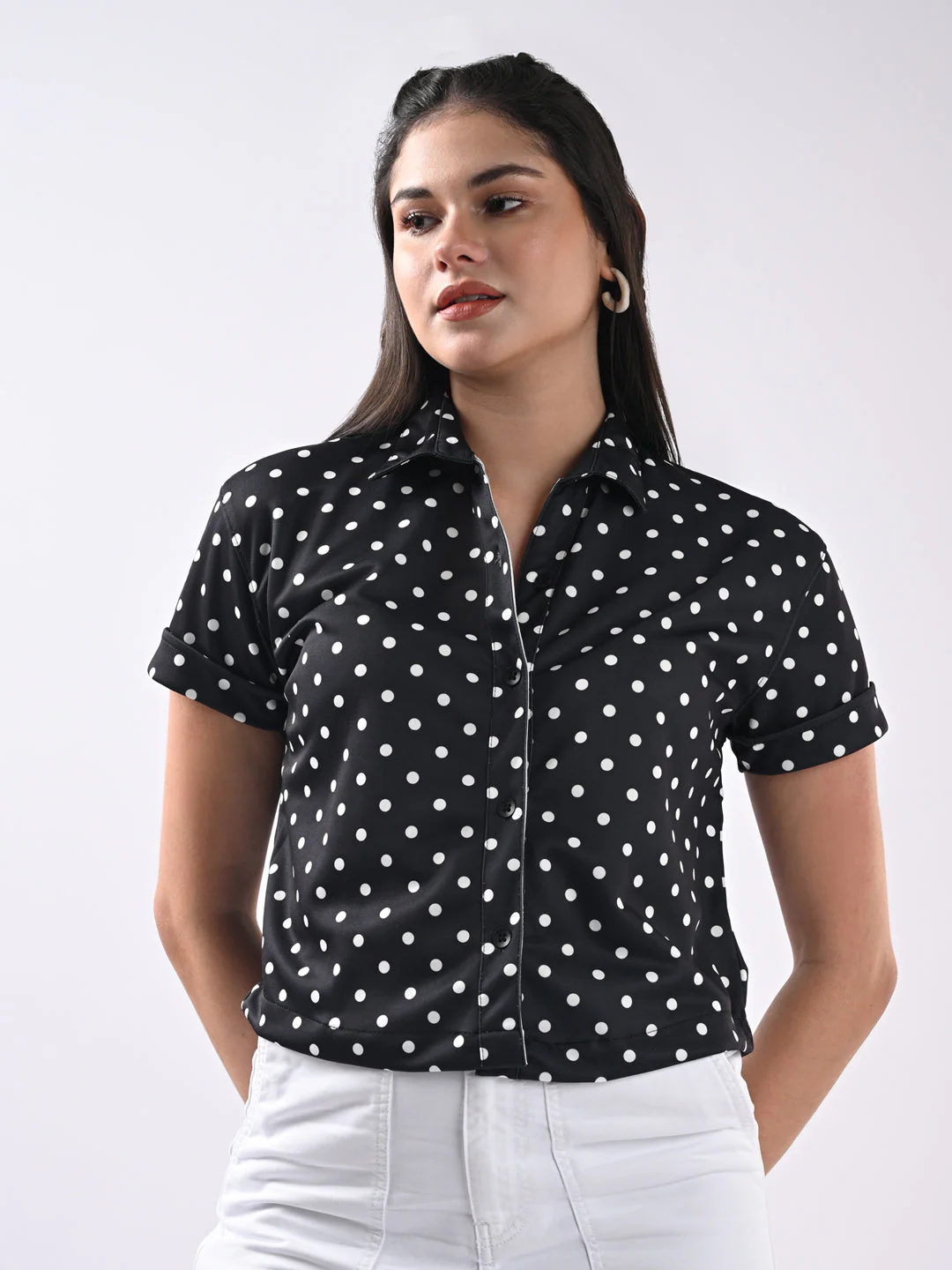 Women Printed Shirt - Image 2