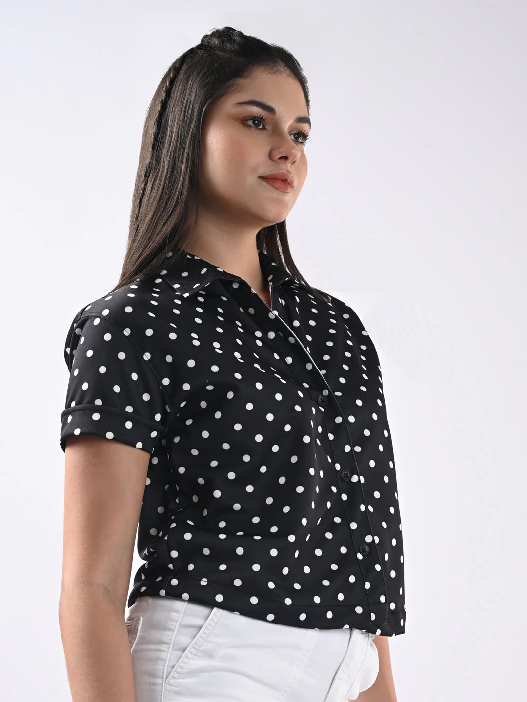 Women Printed Shirt - Image 4