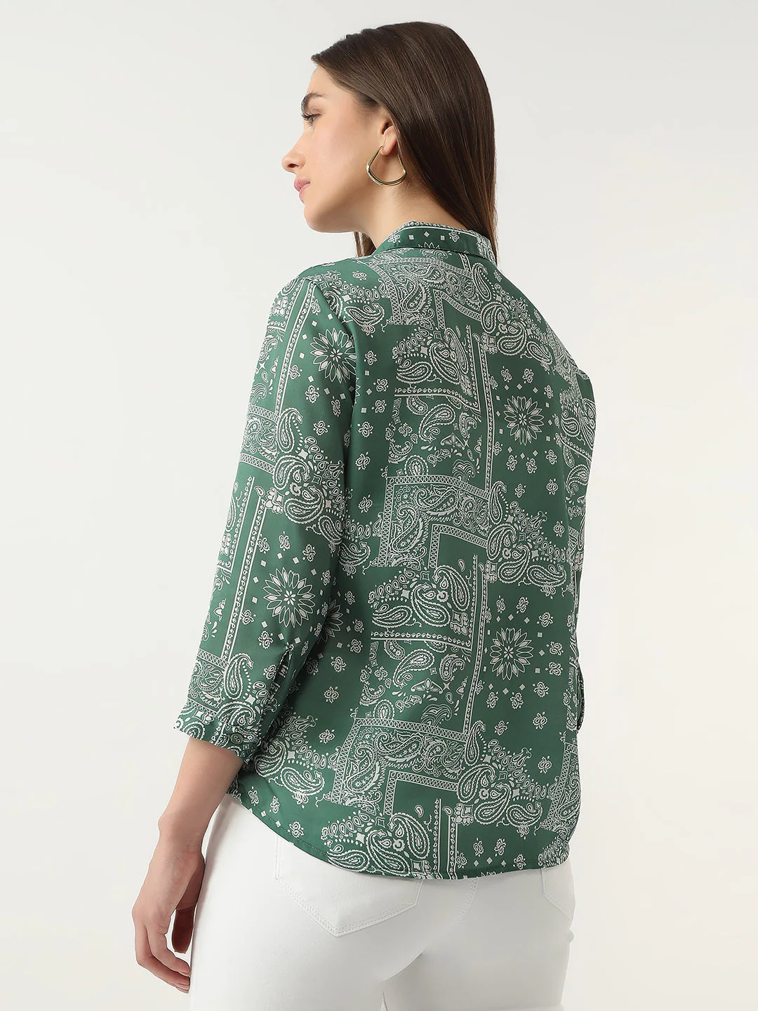 Women Printed Shirt - Image 3