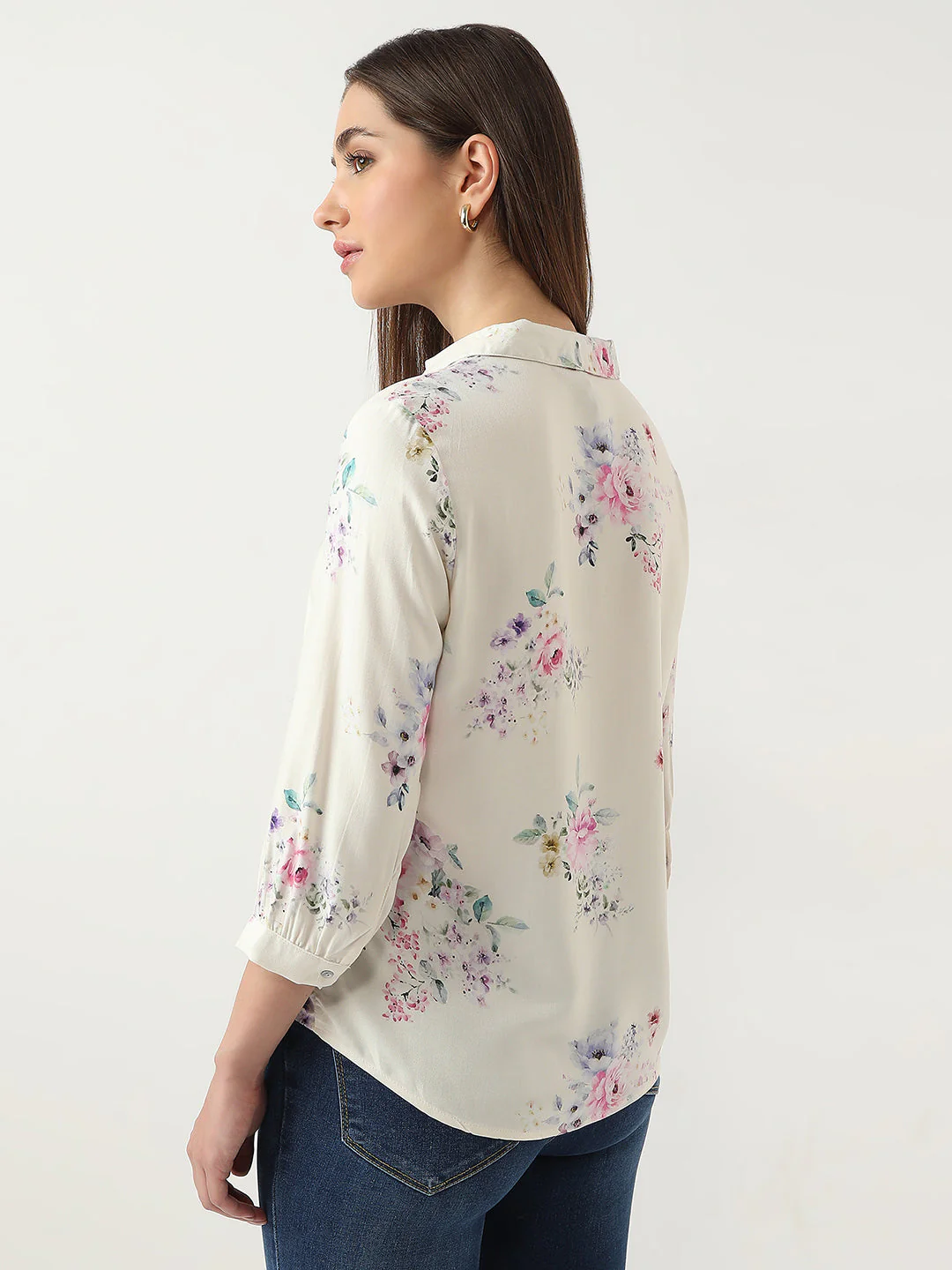 Women Printed Shirt - Image 3
