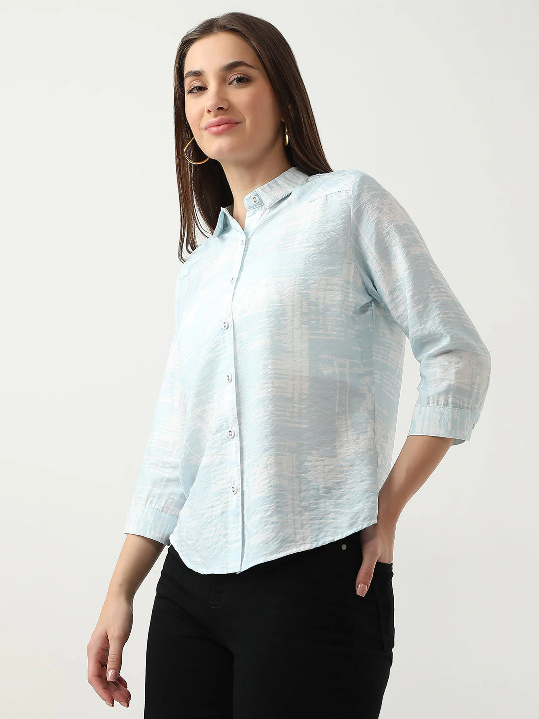 Women Printed Shirt - Image 5
