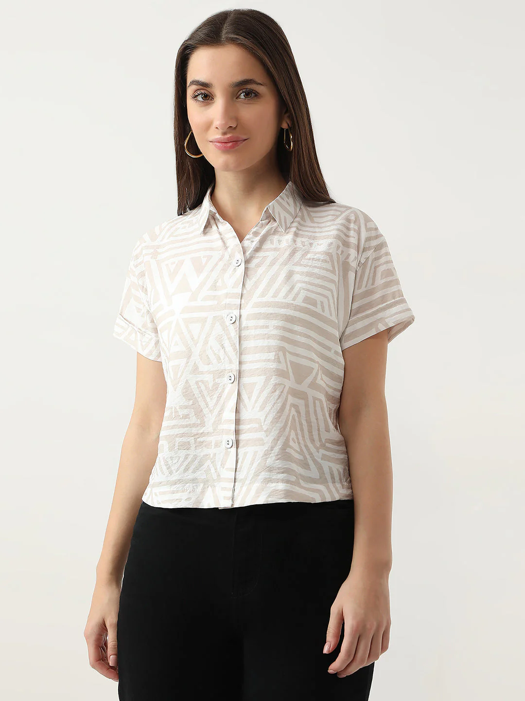 Women Printed Shirt - Image 2