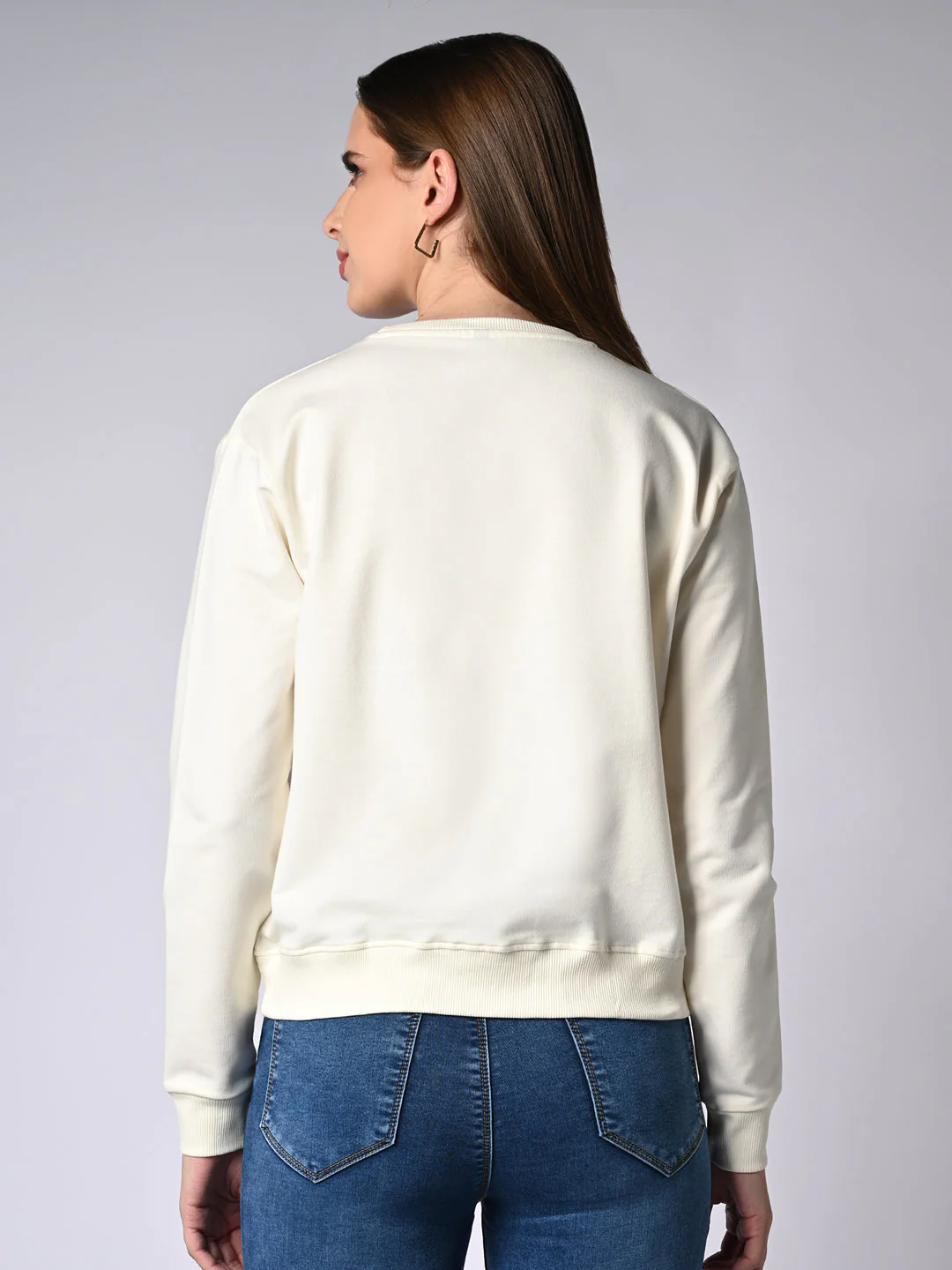 Women Printed Sweatshirt - Image 3