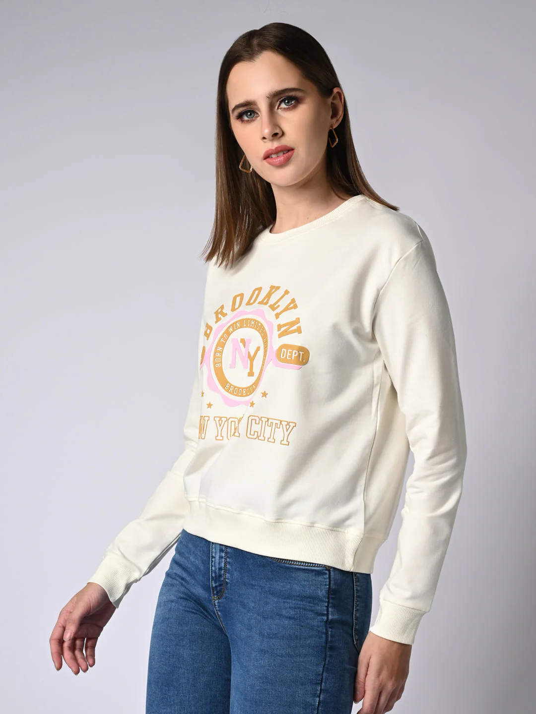 Women Printed Sweatshirt - Image 4