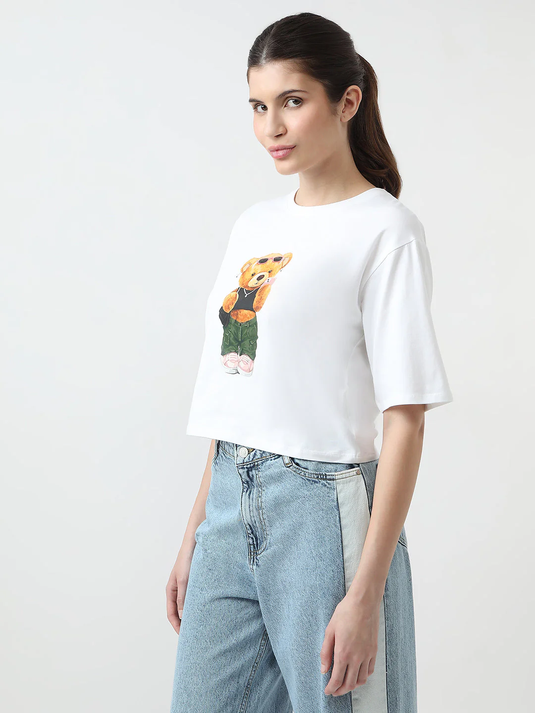 Women Printed T-Shirt - Image 4