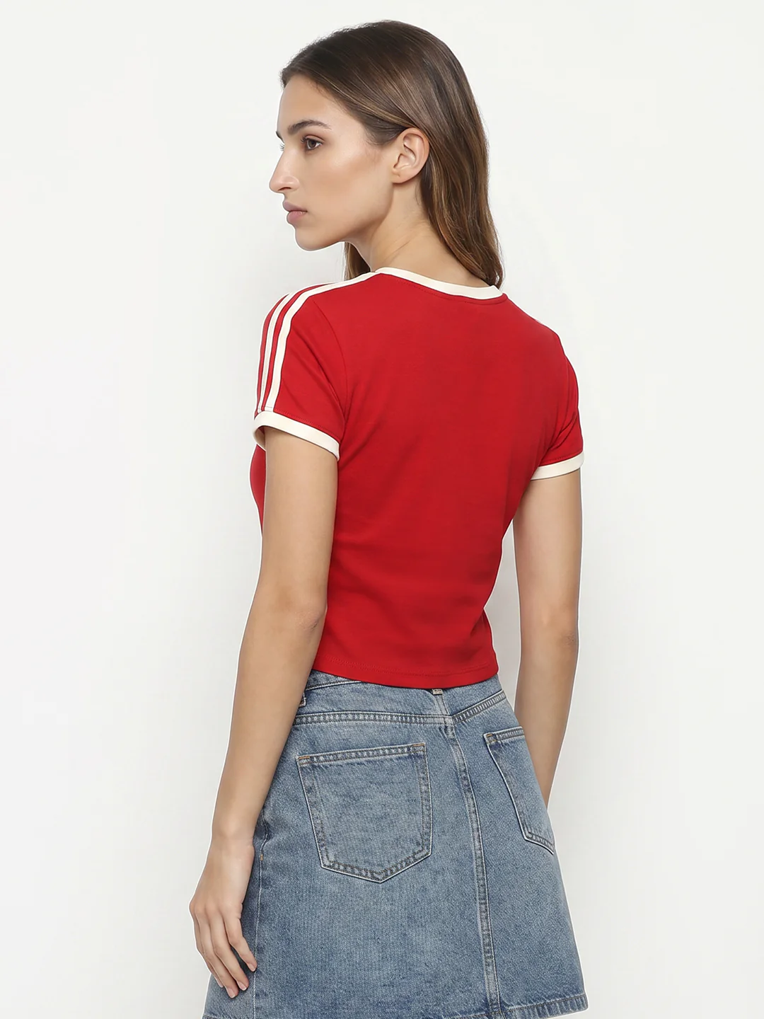 Women Red Genz Tees - Image 3
