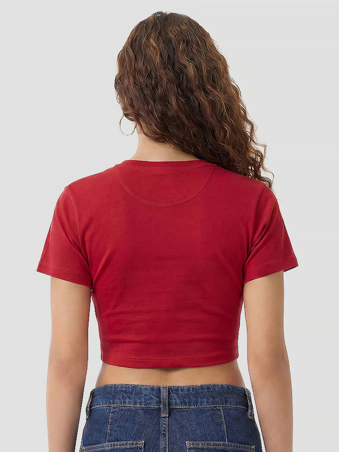 Women Red Genz Tees - Image 3