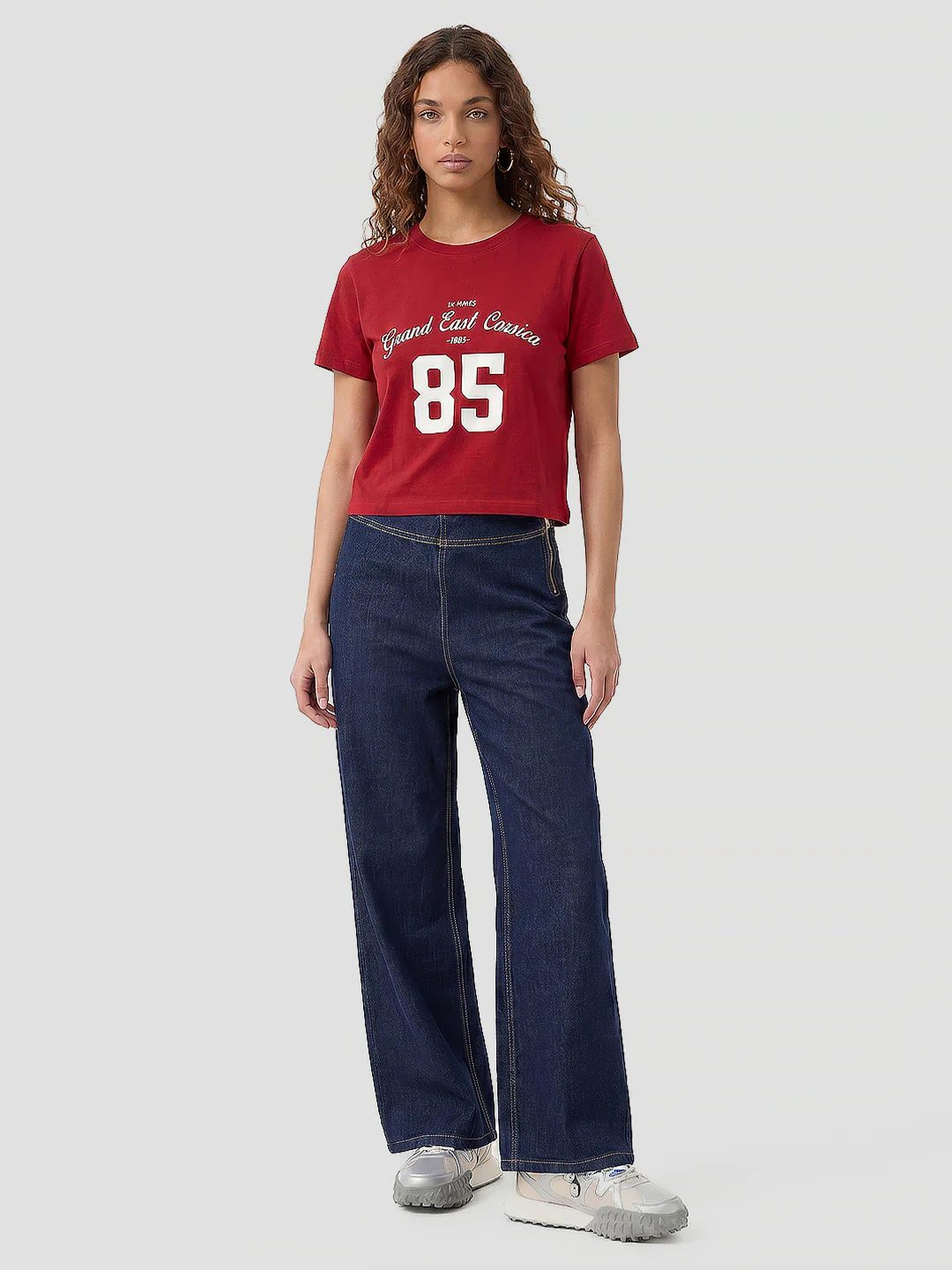 Women Red Genz Tees - Image 4