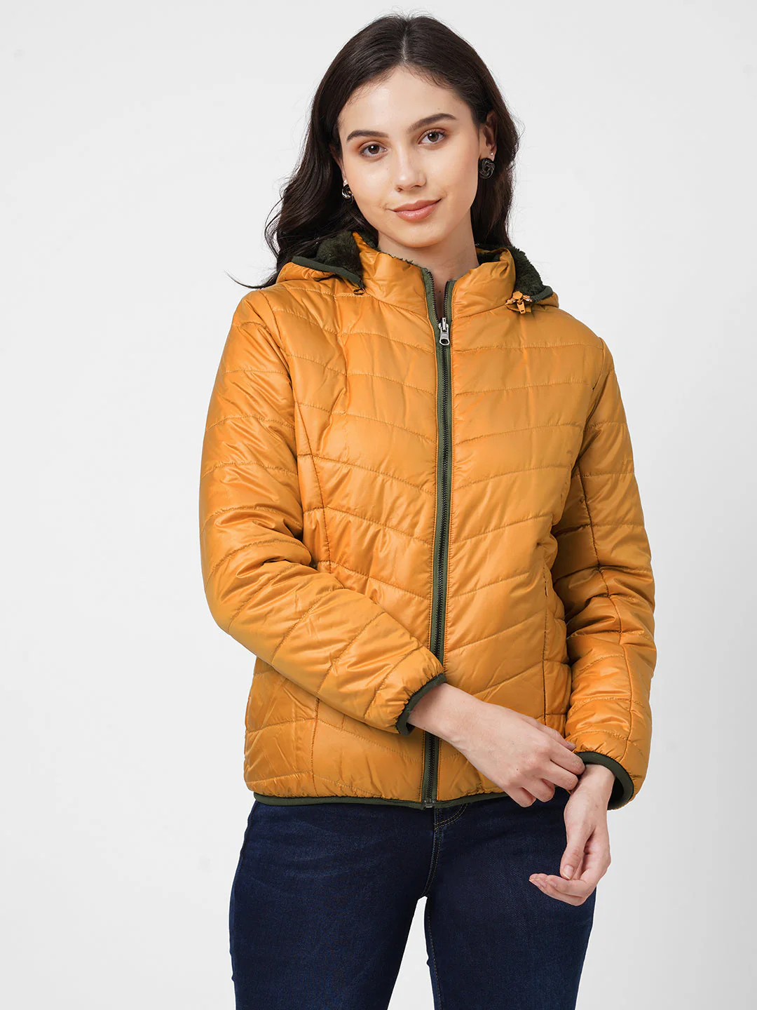 Women Reversible Padded Jacket