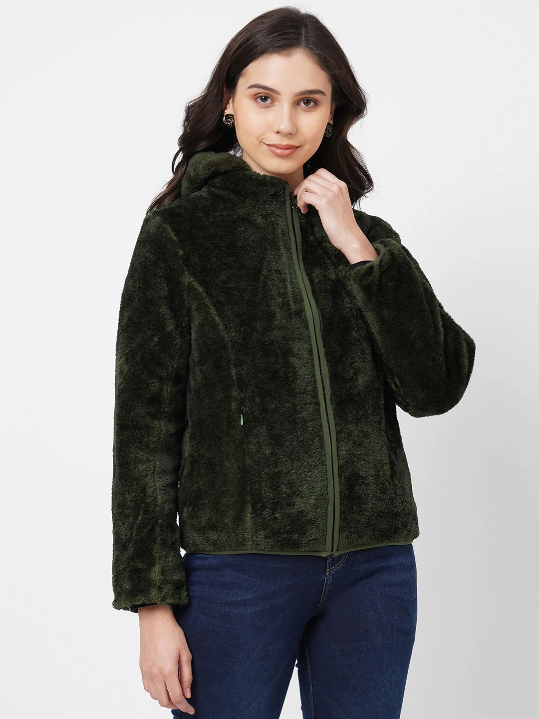 Women Reversible Padded Jacket - Image 4