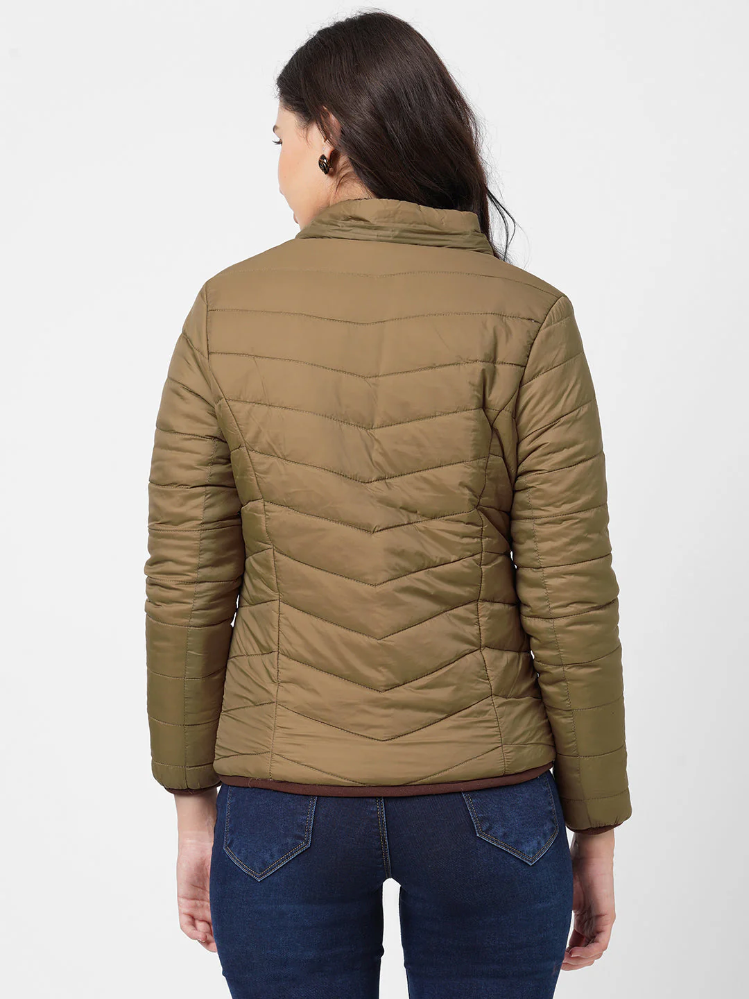 Women Reversible Padded Jacket - Image 3