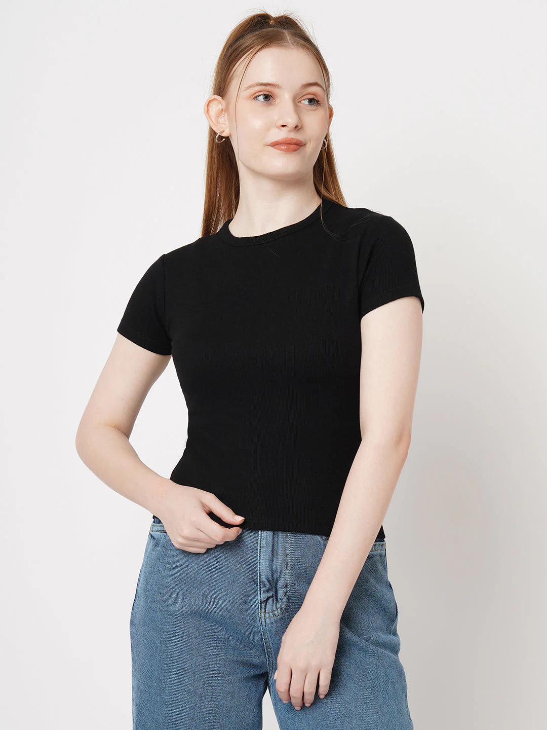 Women Rib T-Shirt - Image 2