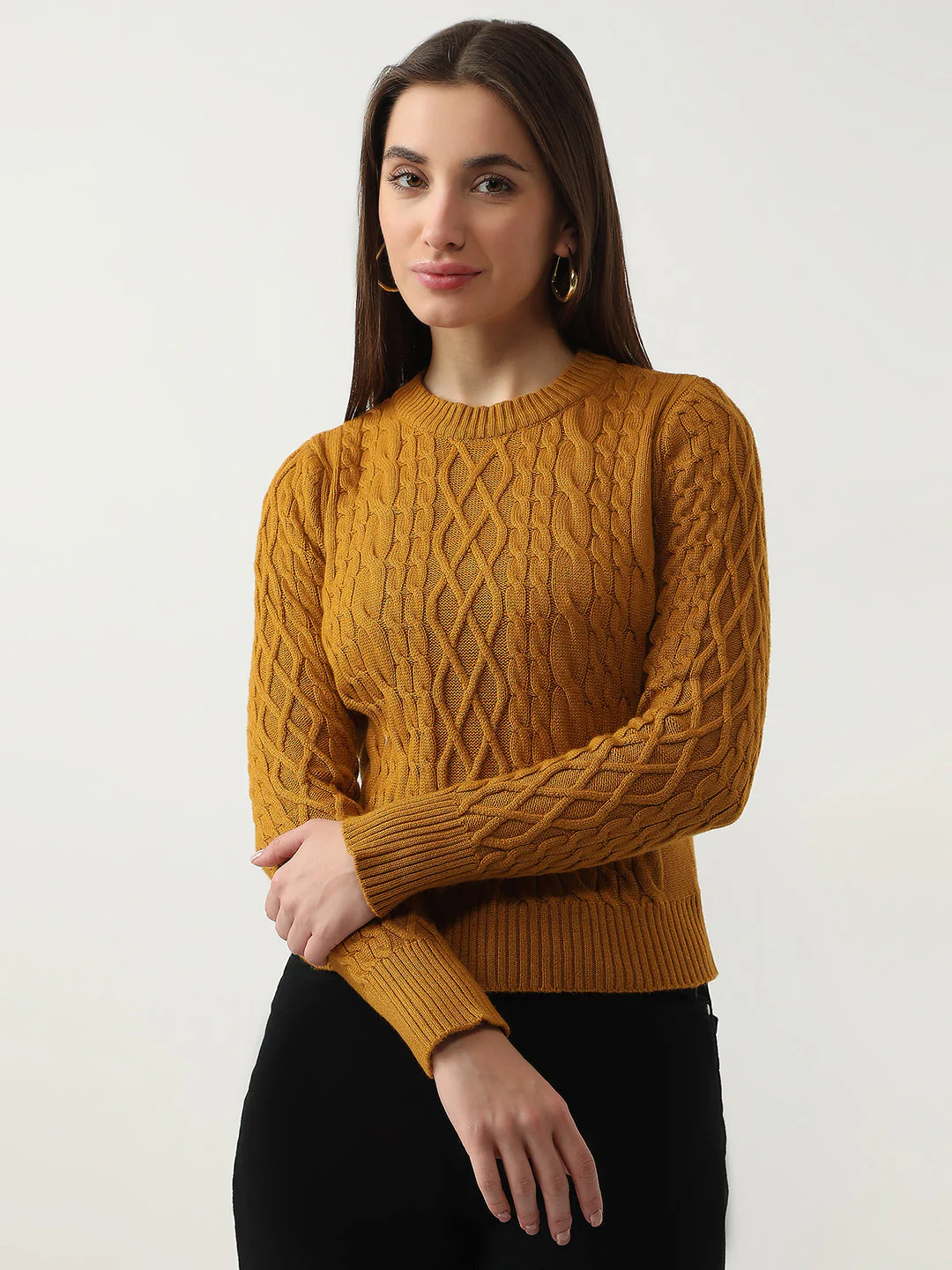 Women Ribbed Sweater